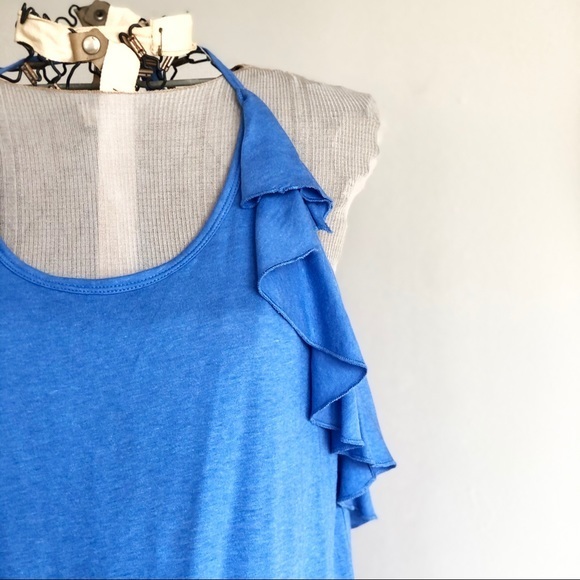 ✌️ 2/$20 >> VS | Ruffle Halter Top - Picture 3 of 8